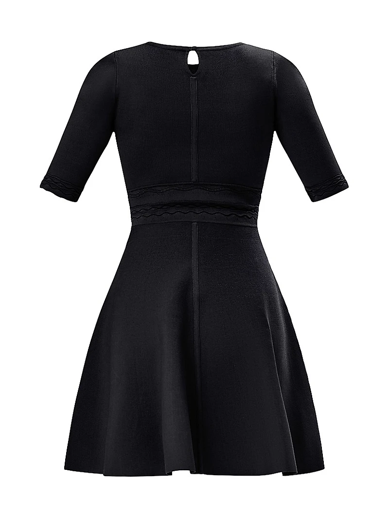 The Eden Fit & Flare Minidress