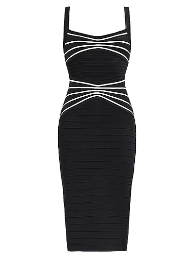 The Dakota Scoopneck Knee-Length Dress