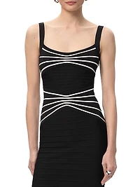 The Dakota Scoopneck Knee-Length Dress