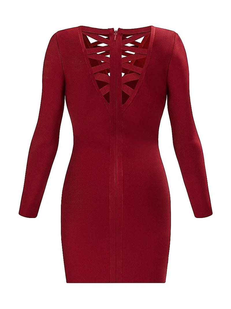 The Tabitha Strappy Body-Con Minidress