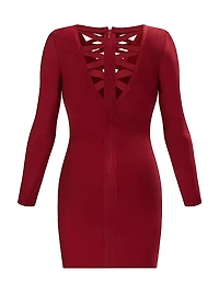 The Tabitha Strappy Body-Con Minidress