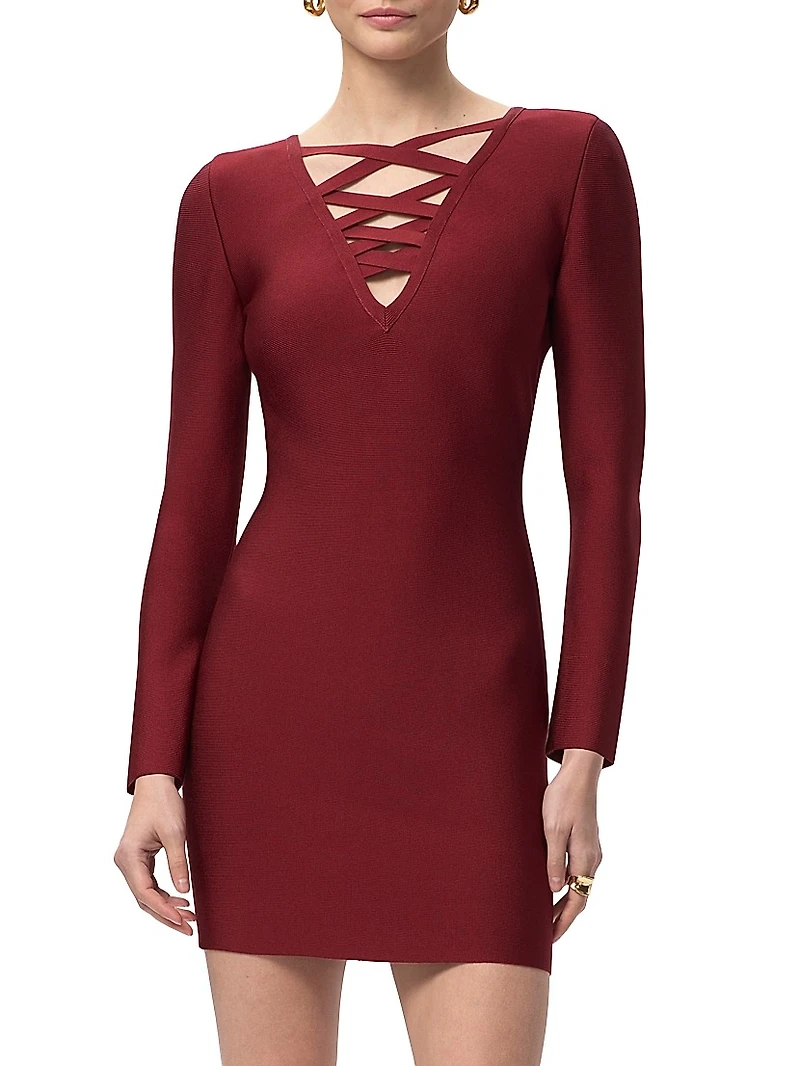 The Tabitha Strappy Body-Con Minidress