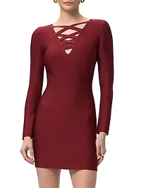 The Tabitha Strappy Body-Con Minidress