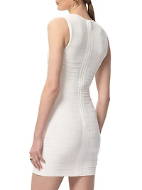 The Julie Bandage Lace Minidress