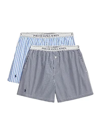 Shirting Stripes 2-Pack Striped Boxer Shorts