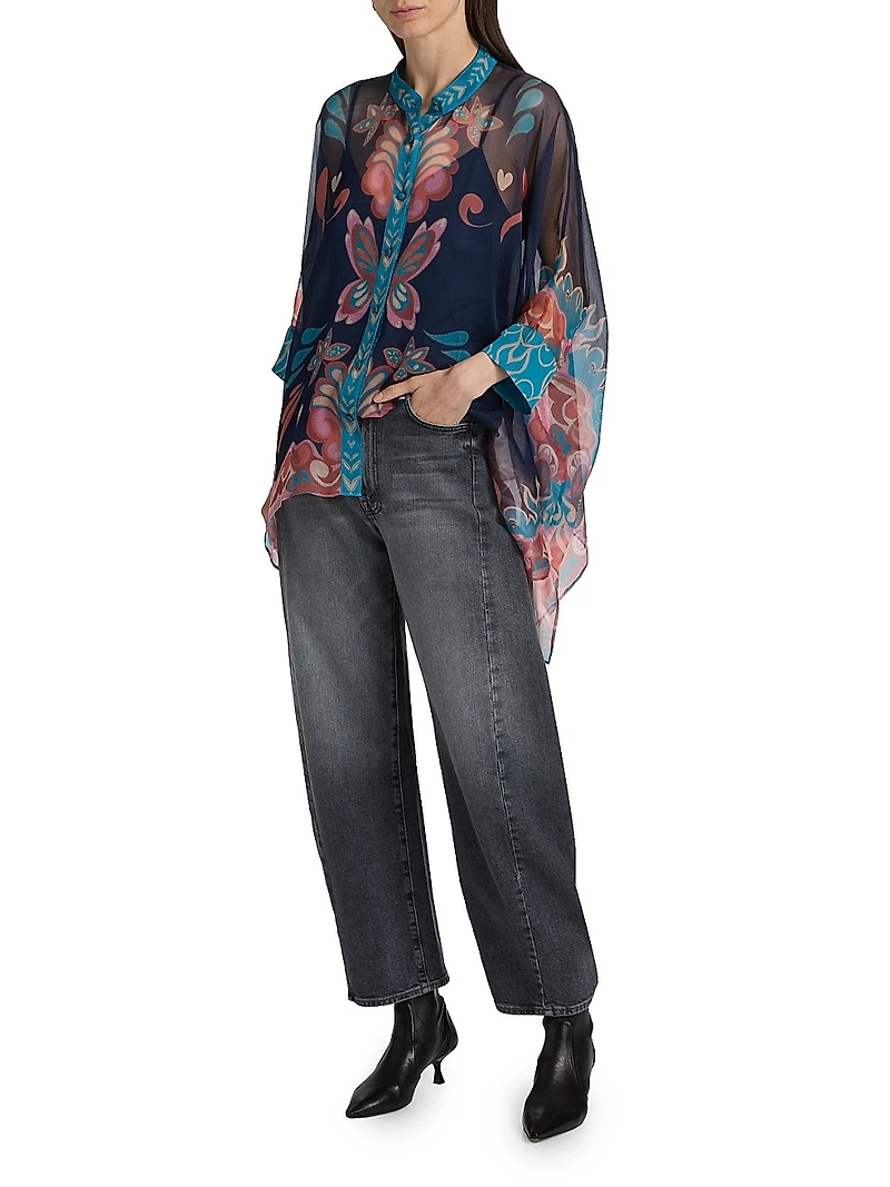 Katia Oversized Silk Blouse