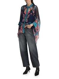 Katia Oversized Silk Blouse