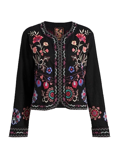Gloria Linen Jacket
