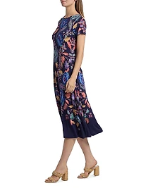 Janie Favorite Printed Midi-Dress