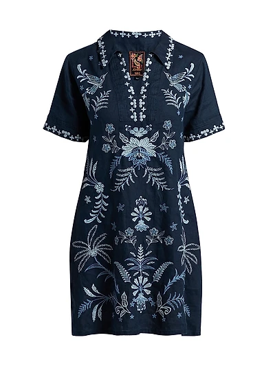 Winona Linen Minidress