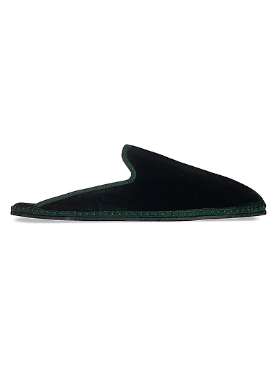 Timeless Velvet Sabot Slippers