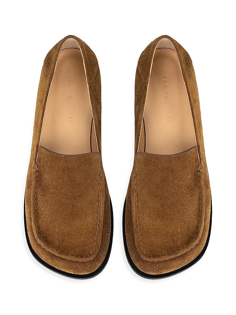 Drew Suede Penny Loafers