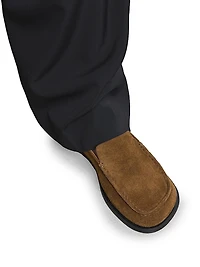 Drew Suede Penny Loafers