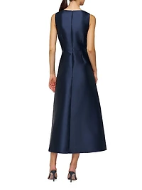 Willa Floral Tea-Length Dress