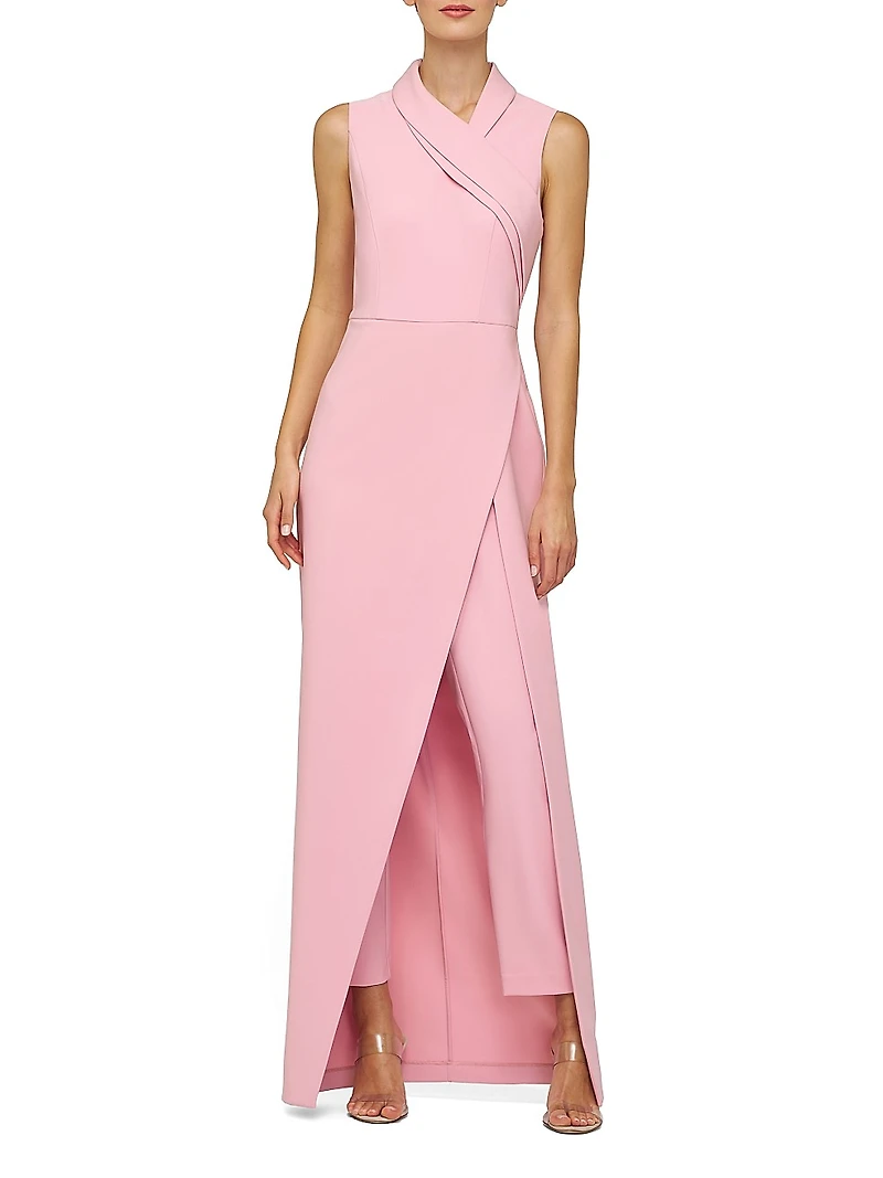 Glenda Walk-Thru Asymmetric Jumpsuit