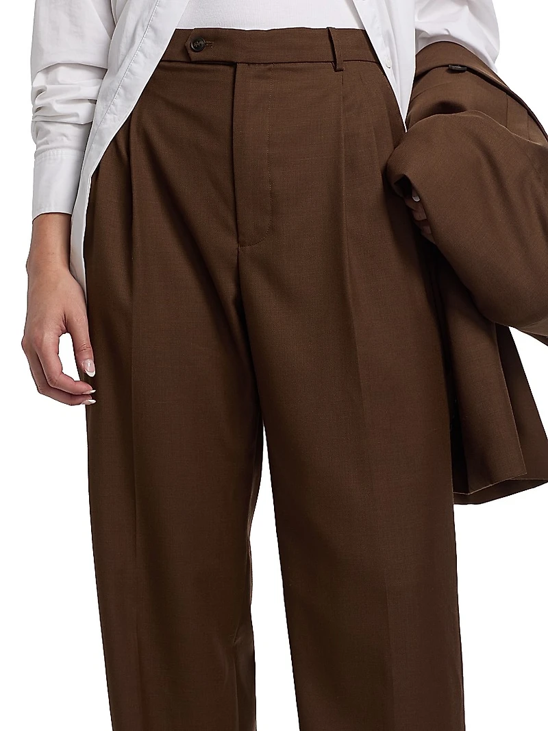 Soprano Wool-Blend Pants