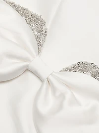 Ophelia Bow-Detailed Minidress