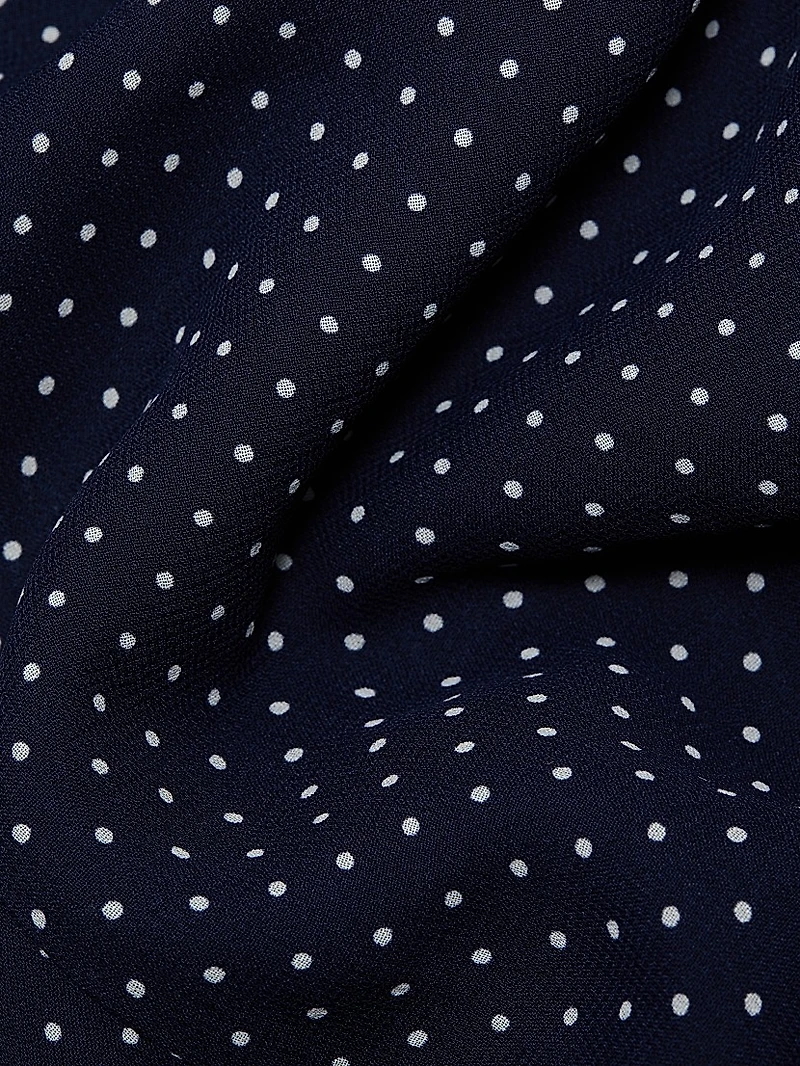 Gloria Polka Dot Midi-Dress