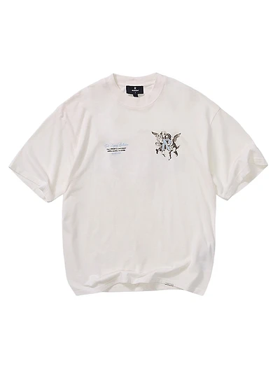 Legacy Cherubs Graphic Oversized T-Shirt