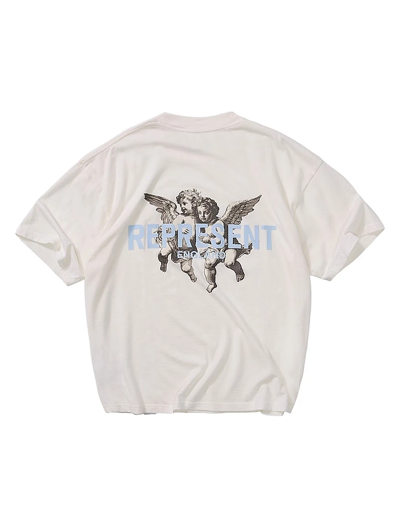 Legacy Cherubs Graphic Oversized T-Shirt