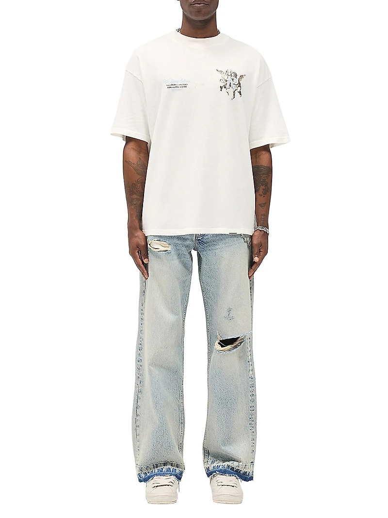 Legacy Cherubs Graphic Oversized T-Shirt