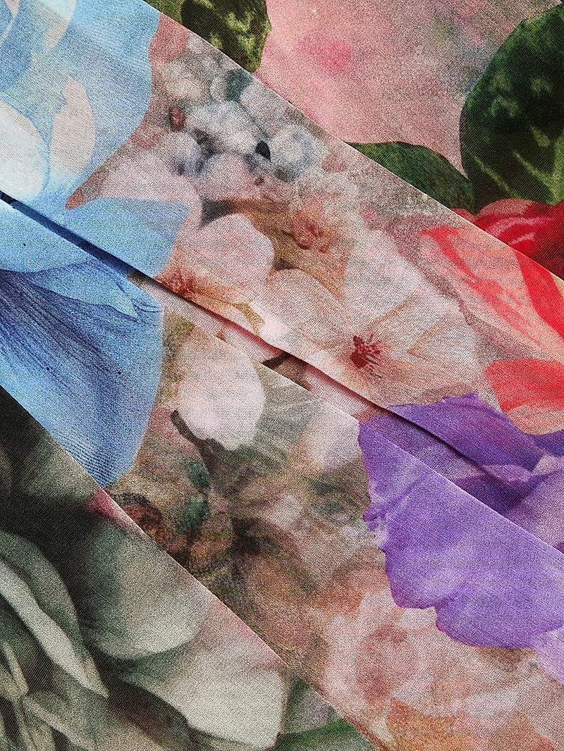 Haven Printed Cropped Bustier Top