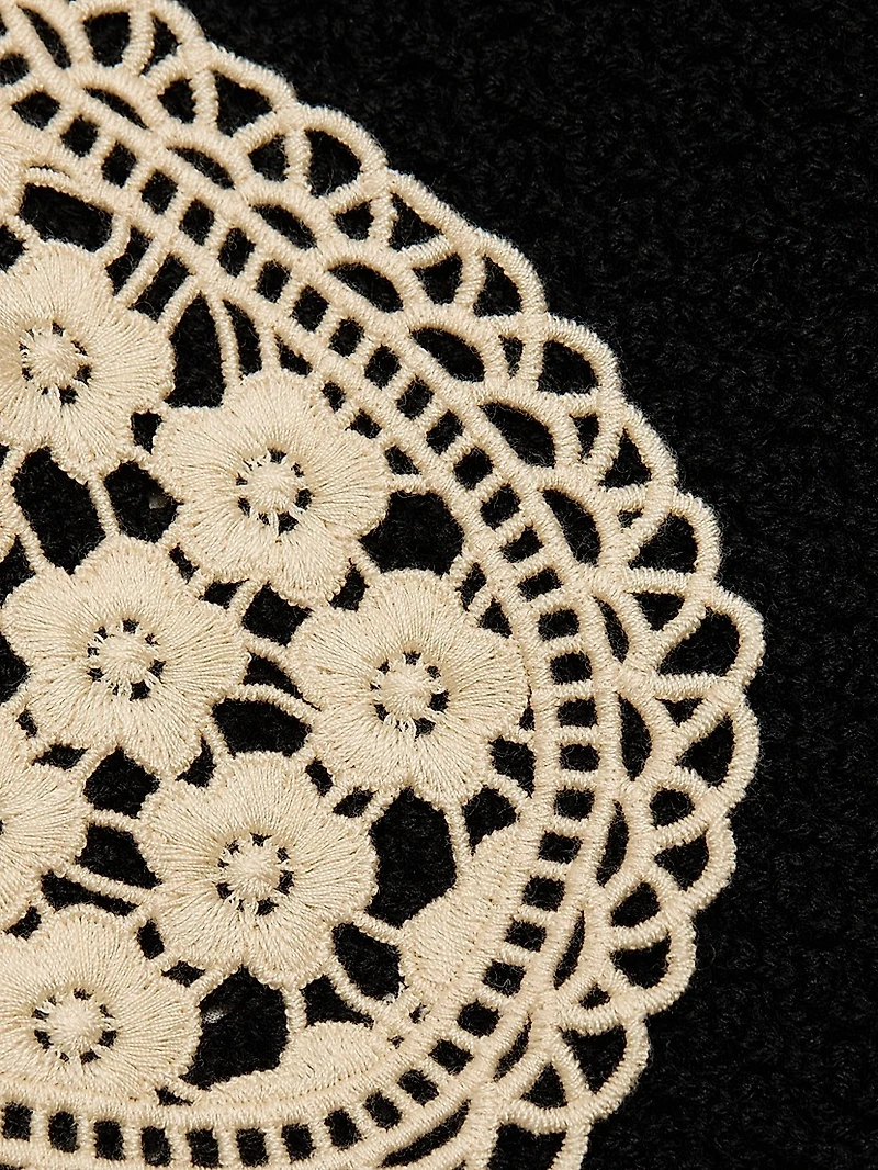 Ciara Lace Collar Top