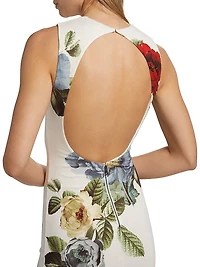 Delora Open-Back Sleeveless Maxi Dress