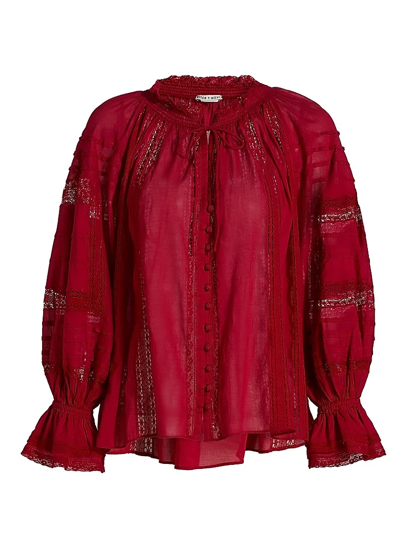 Josephine Tieneck Cotton Blouse