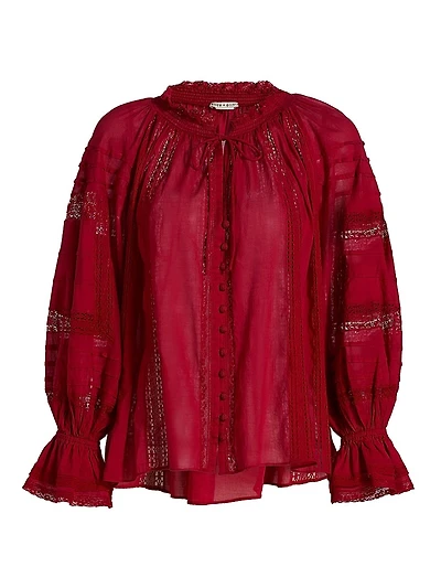 Josephine Tieneck Cotton Blouse