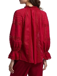 Josephine Tieneck Cotton Blouse