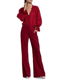 Josephine Tieneck Cotton Blouse