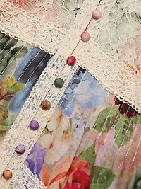 Adira Floral Tiered A-Line Maxi Skirt