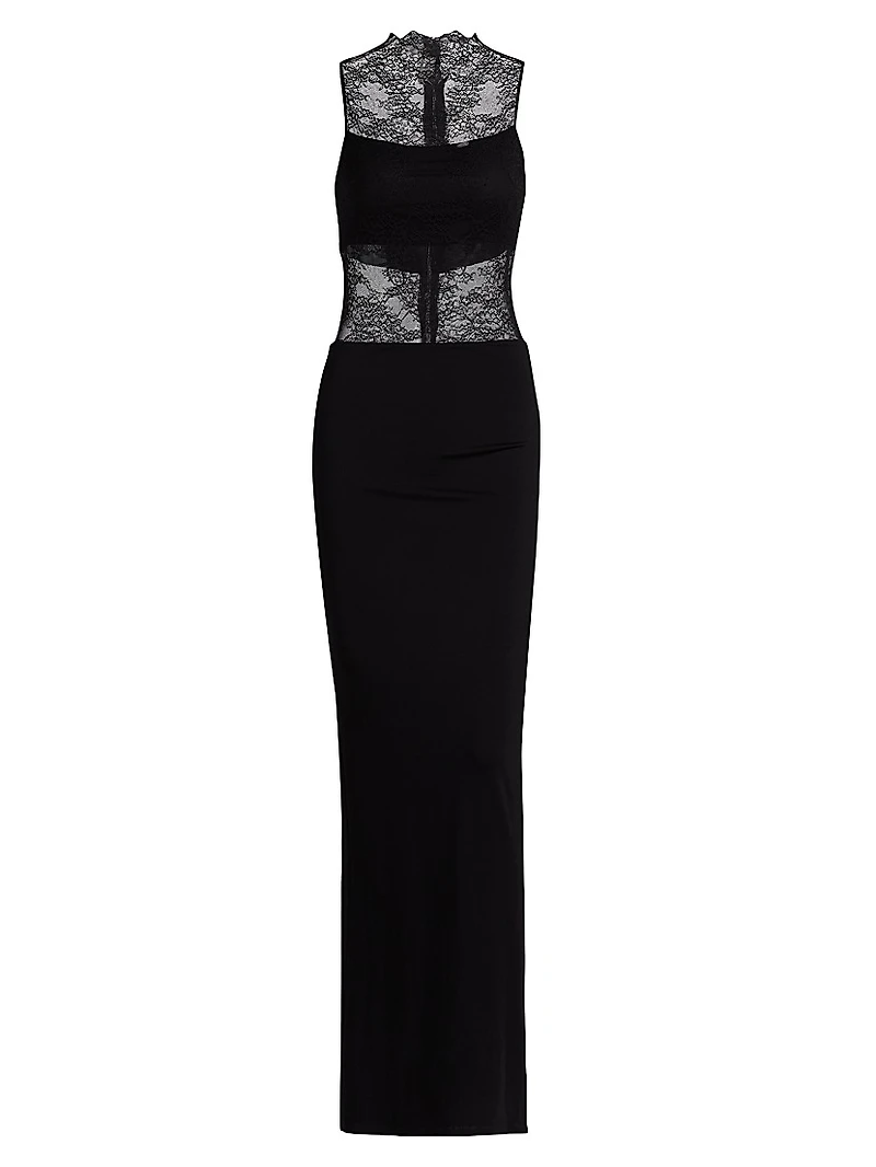 Nichol Lace Sleeveless Maxi Dress