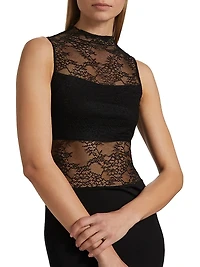 Nichol Lace Sleeveless Maxi Dress