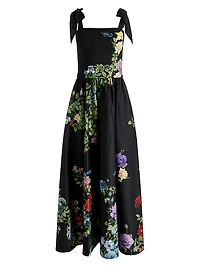 Oriana Drop-Waist Midi-Dress