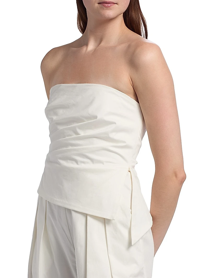 Loren Stretch-Cotton Jumpsuit