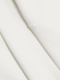 Draped Cowlneck Midi-Dress