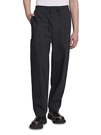 Woven Cargo Jogger Pants