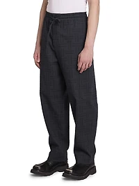 Woven Cargo Jogger Pants