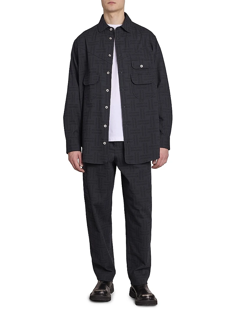 Woven Cargo Jogger Pants