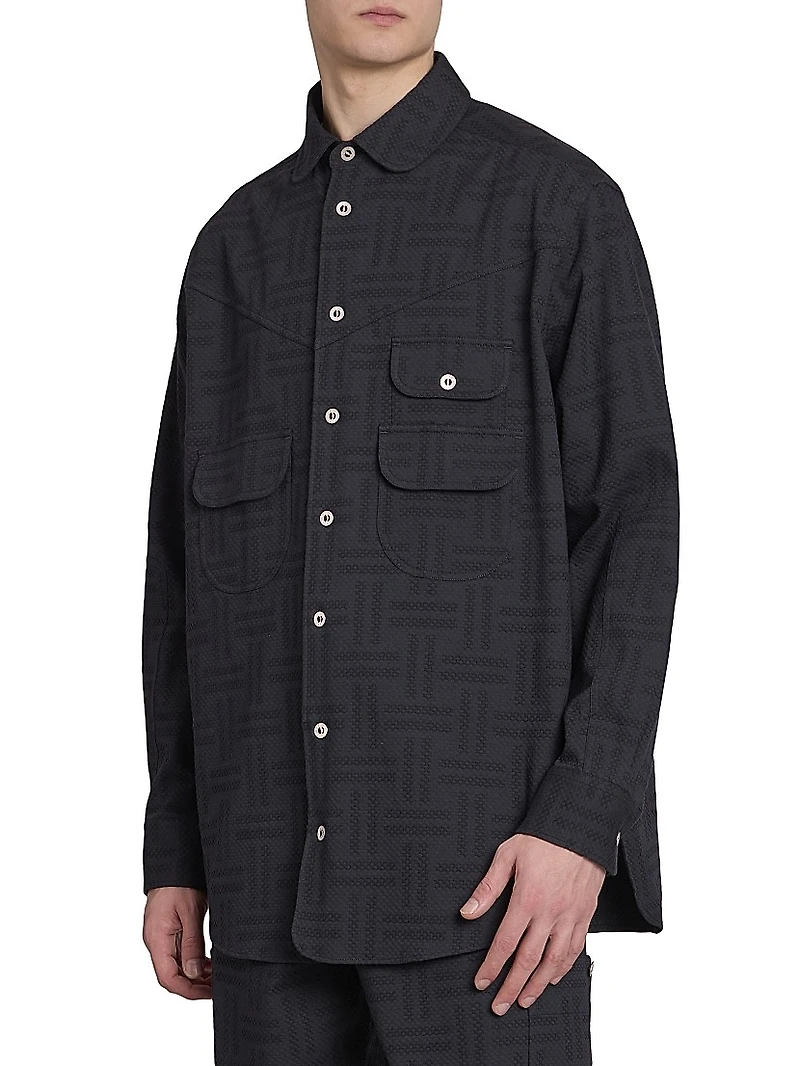 Woven Workwear Overshirt