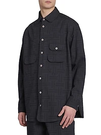Woven Workwear Overshirt