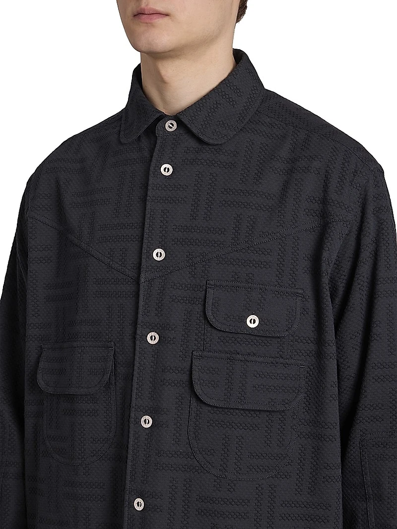 Woven Workwear Overshirt