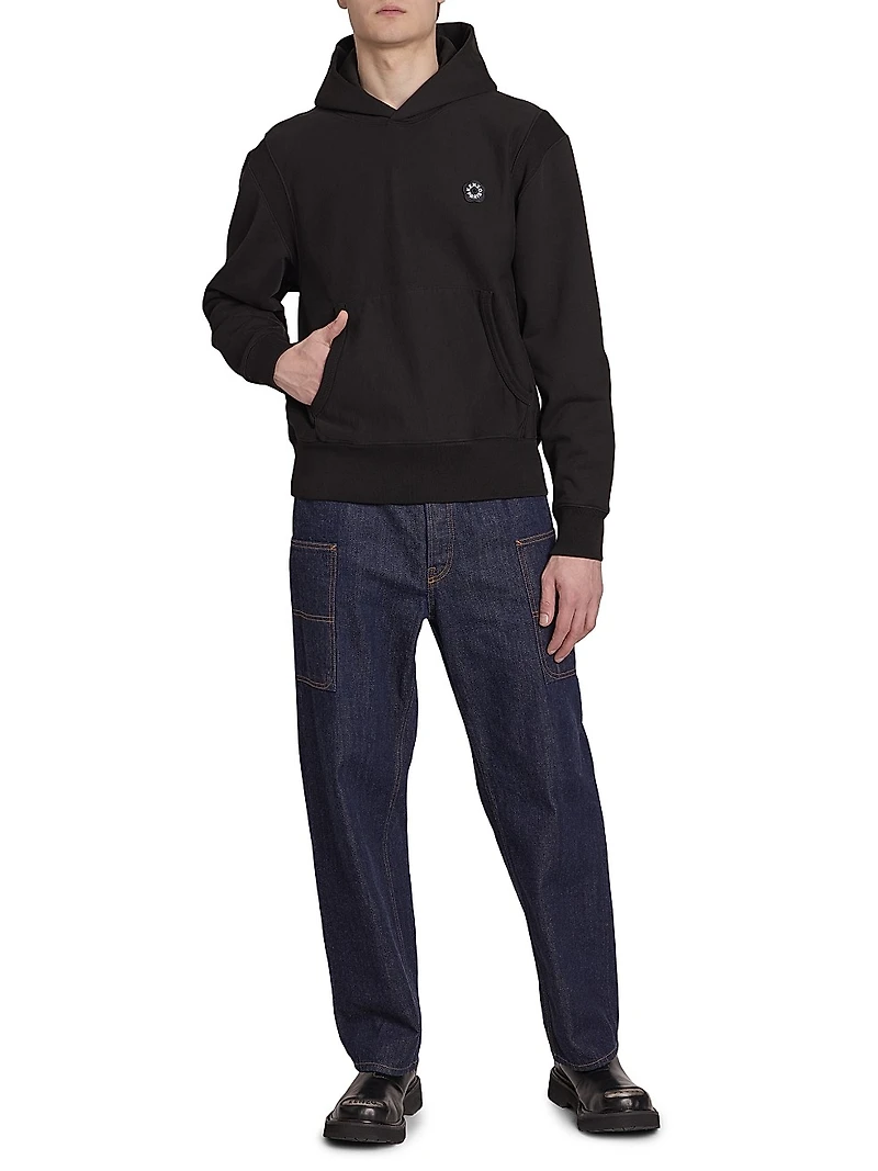 Logo Embroidered Hoodie