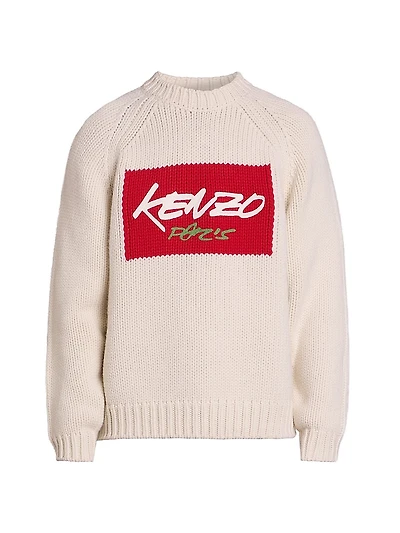 Futura Wool Crewneck Sweater