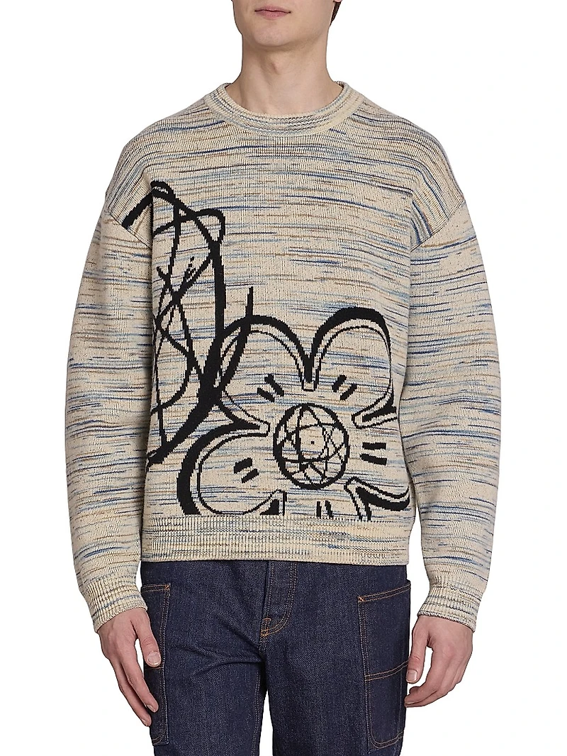 Reversible Futura Stretch-Wool Sweater