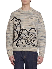 Reversible Futura Stretch-Wool Sweater