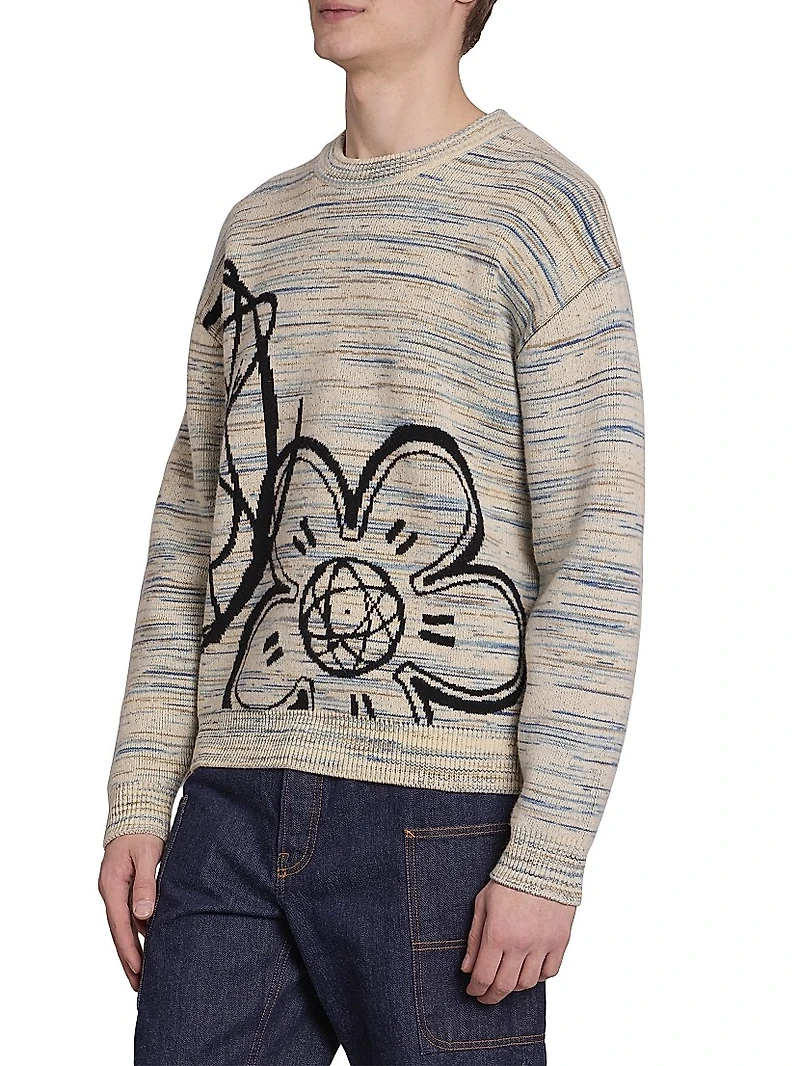 Reversible Futura Stretch-Wool Sweater