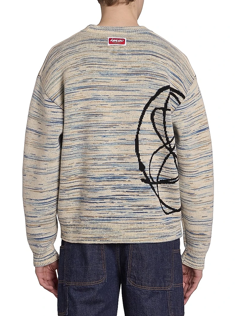 Reversible Futura Stretch-Wool Sweater
